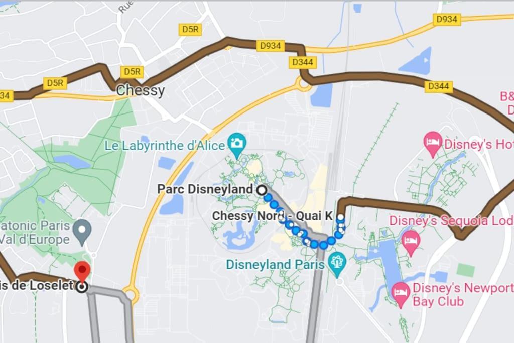 B206 Disneyland Paris Appartementappartement Montevrain Exterior photo